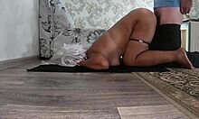 stepmom's big ass takes thick cock insertion so easy