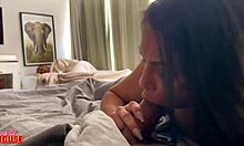 Rejected by corno hubby! Morena FUCKS huge-cocked cunhado wildly now!!