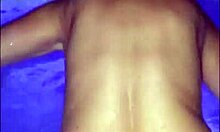 POV hot tub pounding then swallow every drop with Candi Annie