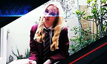 teen nurse delivers gloryhole blowjob therapy to patient