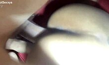 Magrinha Sits Hard On Brother-In-Law's Cock Moaning Loudly