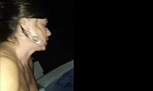 POV hot tub pounding then swallow every drop with Candi Annie