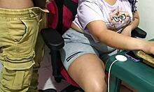 Real Homemade Vid: Busty Neighbor Borrows Pc and Begs for Bareback Pounding