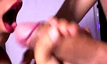 Beautiful mexican housewife secretly craves sucking that enormous monster cock deep