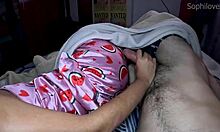 Hermanastra's Huge Ass Slaps Loud Riding My Cock Wild