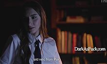 innocent teen lures priest into forbidden anal fantasy