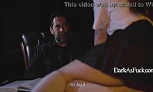 innocent teen lures priest into forbidden anal fantasy