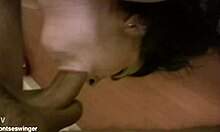 Fat Curvy Milf Delivers Epic Room Blowjob!