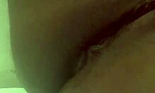 Ebony Babe Stuffs Toy Deep in Ass!