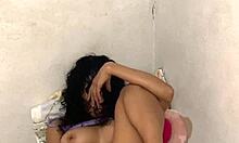 mexicana tetona masturbates wildly fingers wet pussy hard