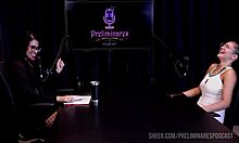 best moments of bárbara sol teasing in podcast with bia hot - part 4 🔥👠 watch on sheer red