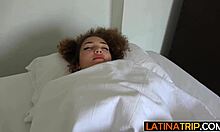 Big ass Latina teen pounded in intense morning doggystyle and blowjob