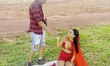 naughty little red riding hood MEETS huge cock lumberjack for forest assfucking romp