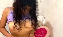 mexicana tetona masturbates wildly fingers wet pussy hard