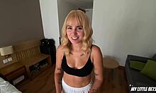 while wife's away hubby lives fantasy fucking cute nanny's wet pussy huge facial