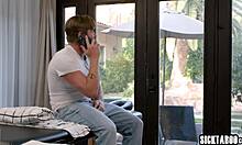 Is big ass teen masseuse gal ritchie just doing sloppy deepthroat job?