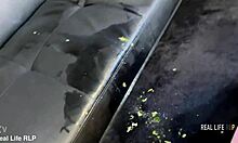 Silvia dellai rims drinks piss fucks rough in real porno