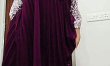 College Girl Fingers Shaved Pussy with Huge Eggplant to Creamy Orgasm