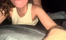 Beautiful Mexican Latina plays with dildo in amateur toy session