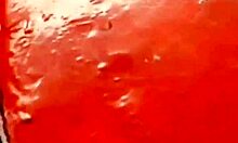 Licking her soft feet under the table fulfills my deepest restaurant fantasy