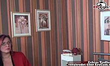 German housewives DO THREESOME with guy at casting