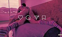 blonde cutie gives the ultimate public beach blowjob pov cumshot