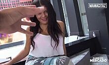 Watch busty latina Vick get oiled and drilled deep!