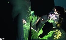 What Happens When Little 18+ Stepsis Takes Double Facial Cumshot Load?