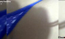 submissive mexican spreads cheeks for anal creampie homemade