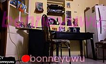 bonneyuwu 20 yo pigtails argentinian teen sneaks camara oculta sex with dads friend so sensual