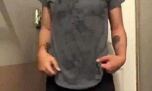 Sexy Petite Teen's Tender Ass Teases in Tight Spandex So Hotly