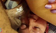 skinny latina milf agtaha kent deepthroats interracial bbc close-up