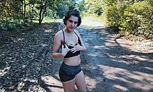 Hot Stepdaughter Teases Me In Woods Until I Claim Her Virgin Tight Ass! Full Video!