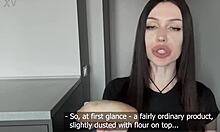 Telari loves monster cock while cuckold husband watches cum