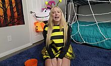 step sis kallie taylor craves bros huge candy cock rides it sloppy cowgirl