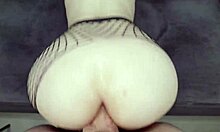 roughly fucking my tight big ass bent over doggystyle until monster cock anal creampie pov homemade