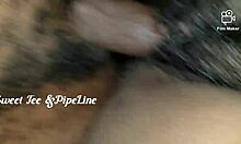 BIG BLACK COCK CREAMPIE IN THICK EBONY ASS