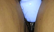 Latina MILF Cougar Rips Clothes Fucks Husband Tight Wet Hairy Pussy Missionary Sensual Closeup!