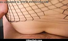 petite asian lifter caught stealing, jacket rips off for bent over doggystyle punishment in shop garage