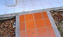 Hotwife Sucks Cuckold Hubby's Co-Worker Rich Cock Eagerly