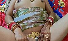 Indian Babysitter Fucks Father-in-Law Raw in Bedroom with Dirty Hindi Talk