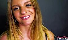 Stella Swallows Cum After Rimming Deepthroat Blowjob Facial Finish