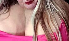 omg susi, those huge tits in red dress bouncing while you deepthroat and fuck that bbc toy!!