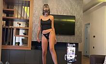 Behind The Scenes Temptation: 18yo Brunette Teen Angel's Steamy POV Encounter