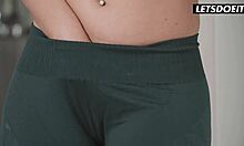 Ever wonder how hot yoga chicks turn threesome lesbian after licking pussies?