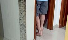 cuckold watches friend fuck belinha hard