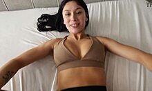 Step Sis Alexa Chains Up Petite Latina for Bondage Tease Doggystyle Pussy Warm Up Ride