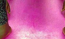 Ebony Milf Spreads Shaved Pussy Wide During Outdoor Morning Workout Voyeur