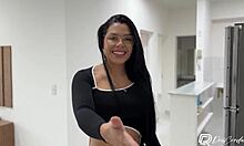 hot real estate agent shows apartment then bends over for my pov creampie doggystyle fuck