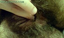 Fucking My Tied Big Clit Purple in Close-Up!